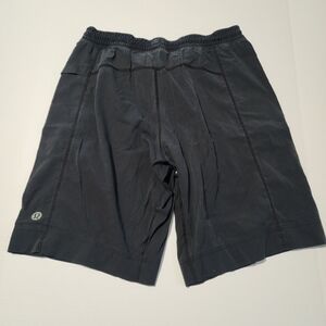 Lululemon Black Athletic Mens Shorts, Size S